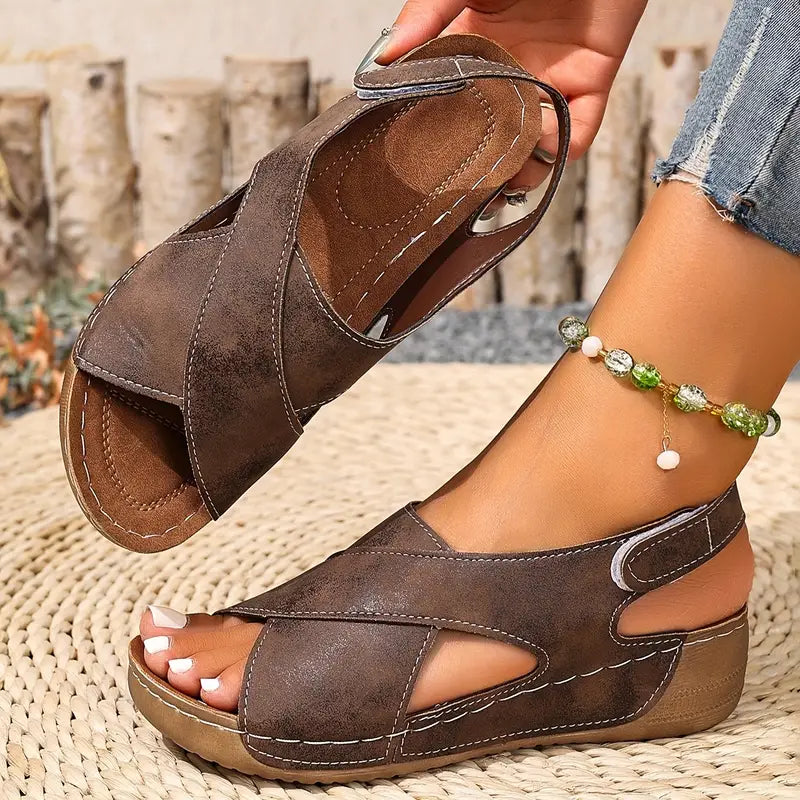 Kelra™ – Vintage-Plateausandalen für Damen
