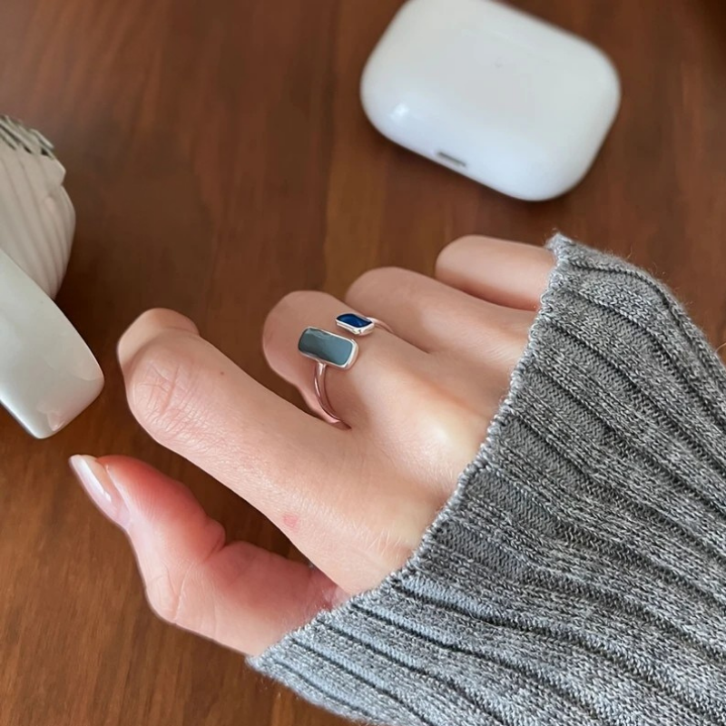 Minimalistischer Ring in zwei Farben | Gemeinsam gegen Diabetes