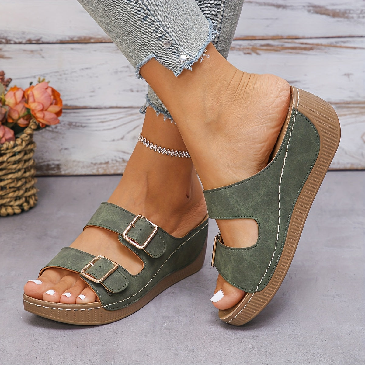 Akira™ – Orthopädische Keilsandalen für Damen