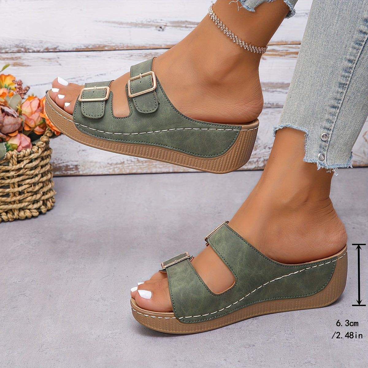 Akira™ – Orthopädische Keilsandalen für Damen