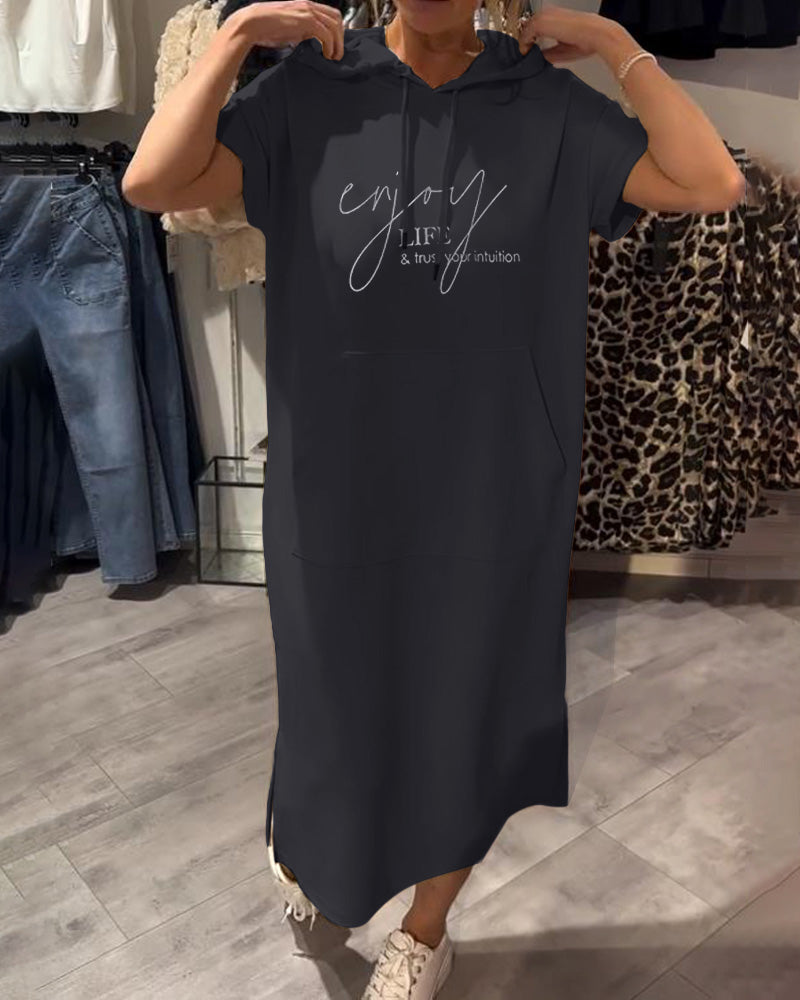 Sheeka™ – Legere Hoodie-Kleid für Damen