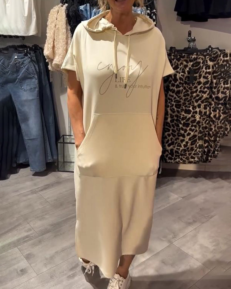 Sheeka™ – Legere Hoodie-Kleid für Damen