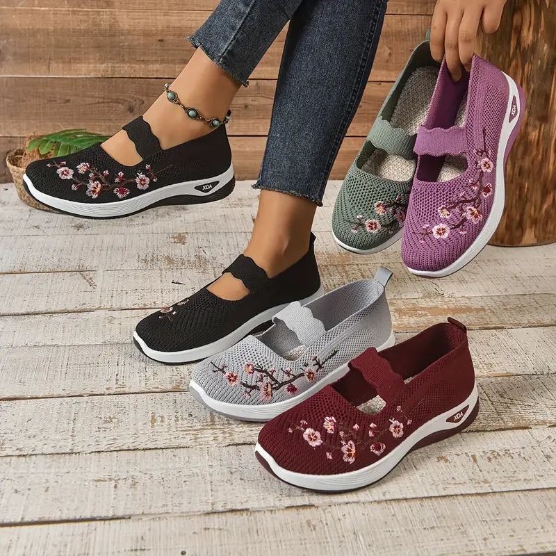 Martha™ lässige Schuhe mit Blumenmuster