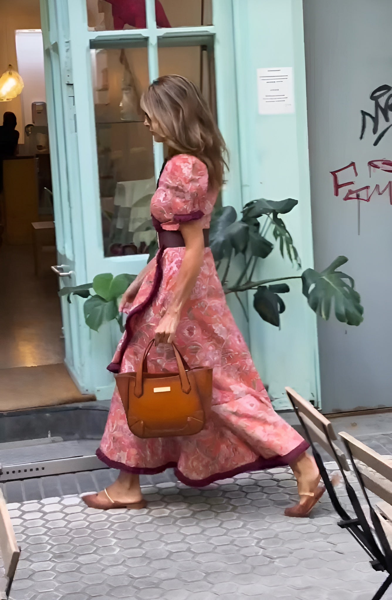 Ellena™ - Damen Wickelkleid mit Rüschen