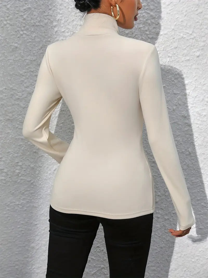 Zandra™ – Elegantes Langarm-Top