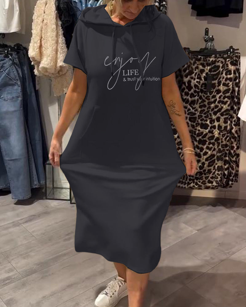 Sheeka™ – Legere Hoodie-Kleid für Damen