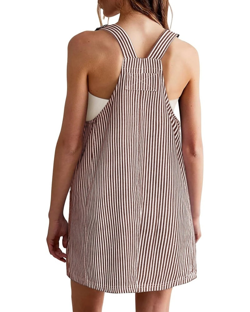 Lily™ - Gestreiftes Trägerkleid