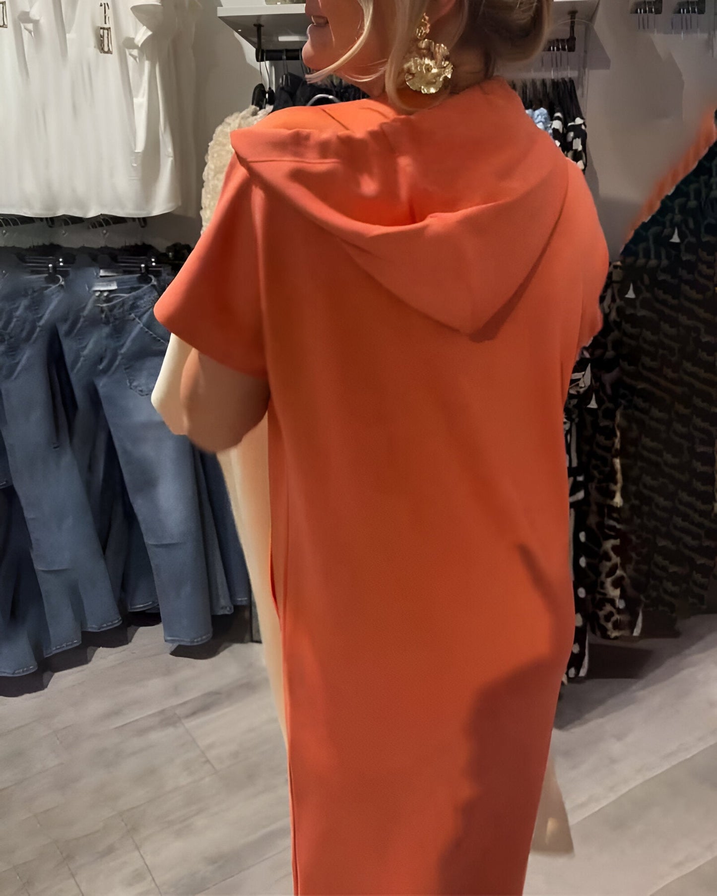 Sheeka™ – Legere Hoodie-Kleid für Damen