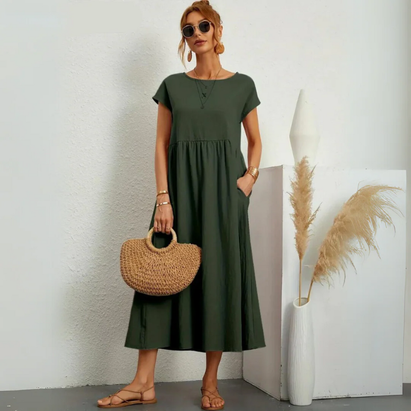 Rut™ – Midi-Kleid aus Baumwolle