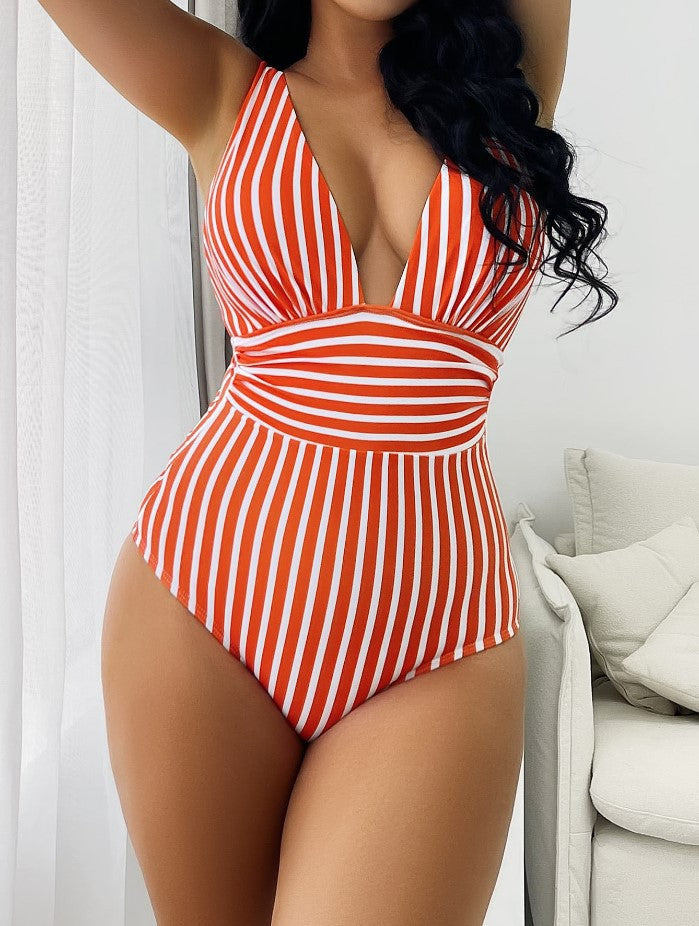 Emma™ – Gestreifter Badeanzug