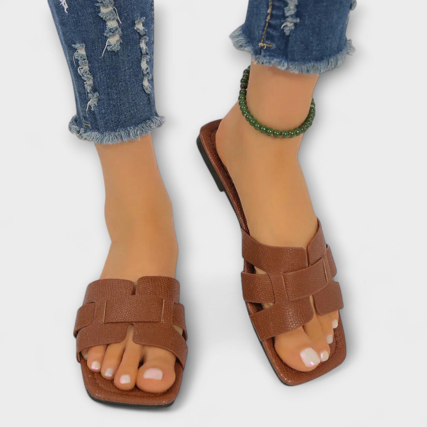 Naila™ – Minimalistische Slide-Sandalen