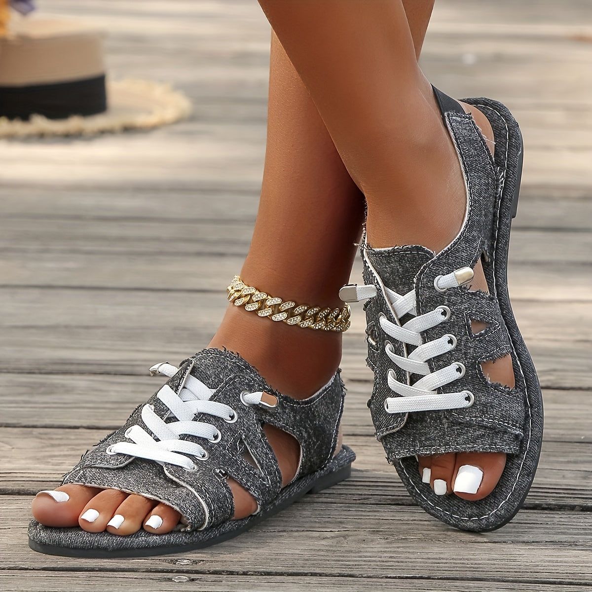 Nora™ - Legere Sandalen mit offenem Zehenbereich