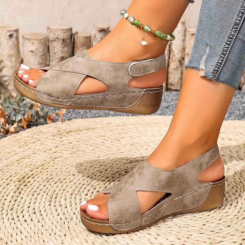 Kelra™ – Vintage-Plateausandalen für Damen
