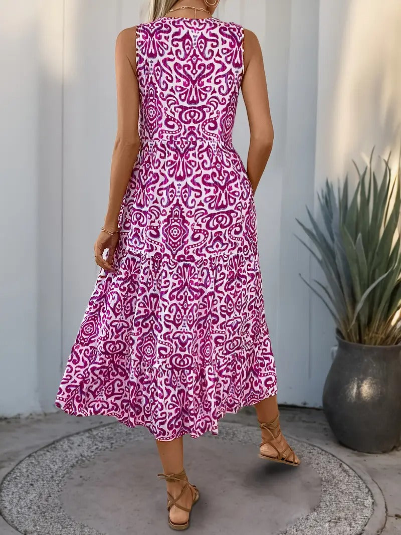 Hedia™ - Ärmelloses Freizeitkleid