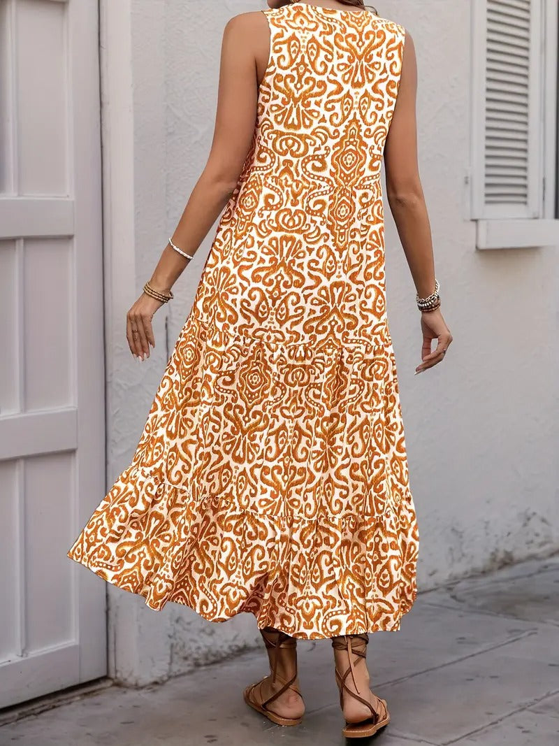 Hedia™ - Ärmelloses Freizeitkleid