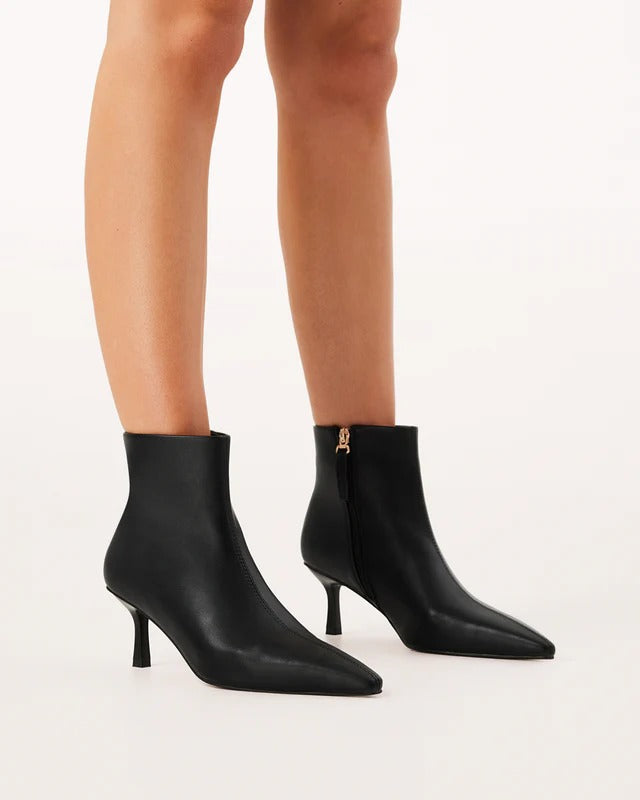 Ivana™ – Kitten-Heel-Stiefeletten mit spitzer Zehenpartie