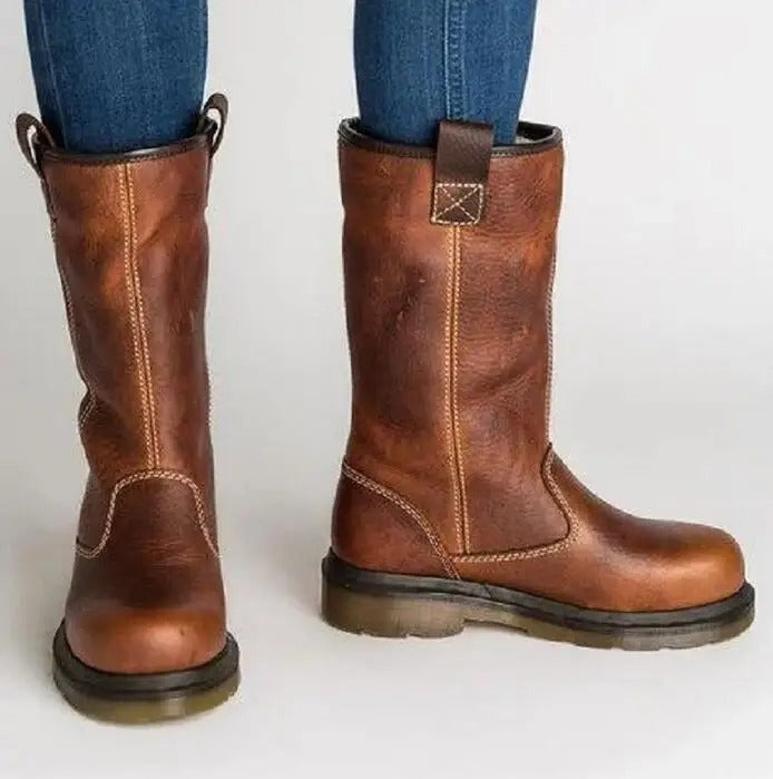 Rivka™ – Winterstiefel aus Schaffellleder