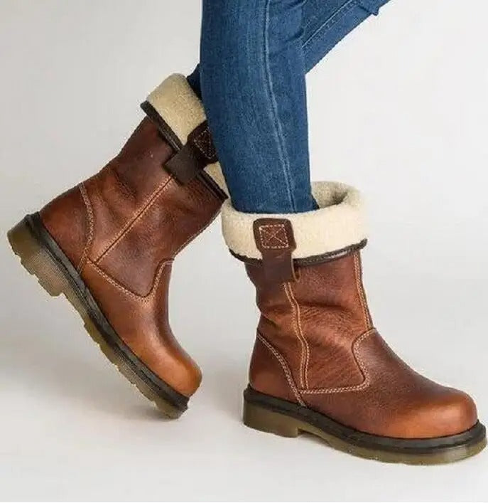Rivka™ – Winterstiefel aus Schaffellleder