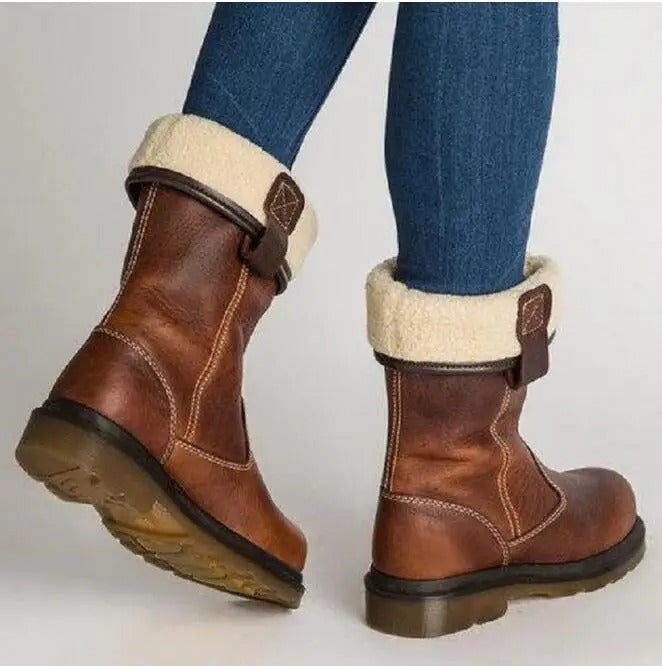 Rivka™ – Winterstiefel aus Schaffellleder
