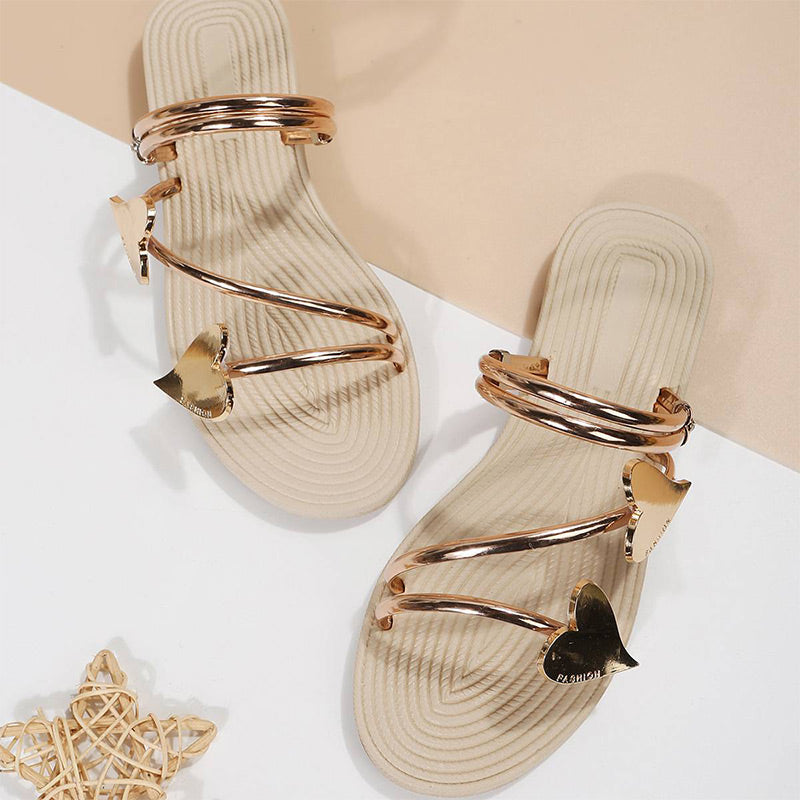 Selena™ – Herzriemen Sandalen