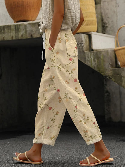 Bella™ – Jogginghose mit Blumenmuster