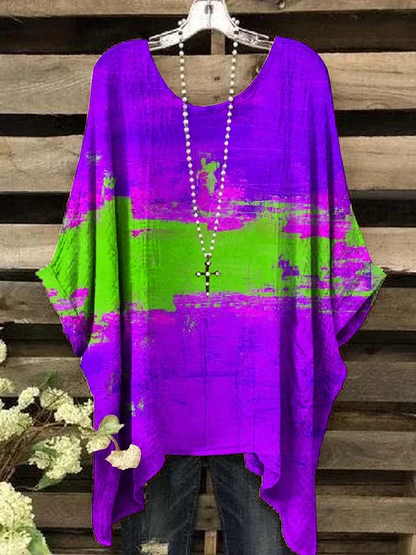 Solana™ – Kaftan-Top mit abstraktem Muster