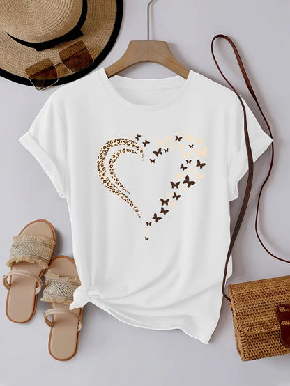 Maya™ – T-Shirt mit Herz-Grafik
