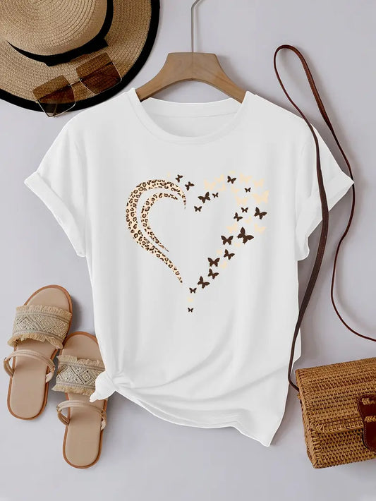 Maya™ – T-Shirt mit Herz-Grafik