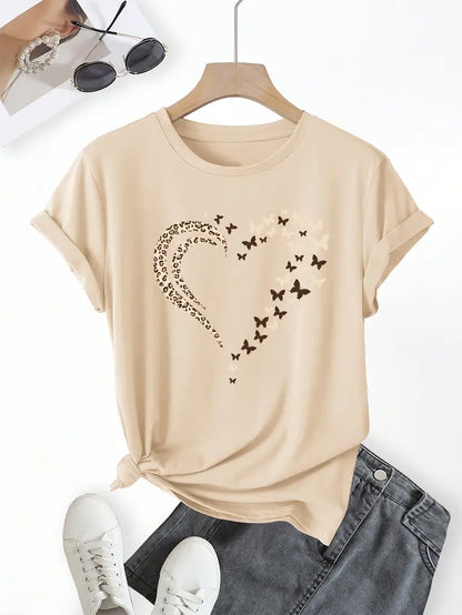 Maya™ – T-Shirt mit Herz-Grafik