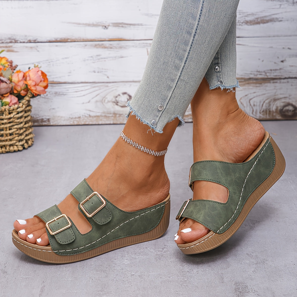 Akira™ – Orthopädische Keilsandalen für Damen