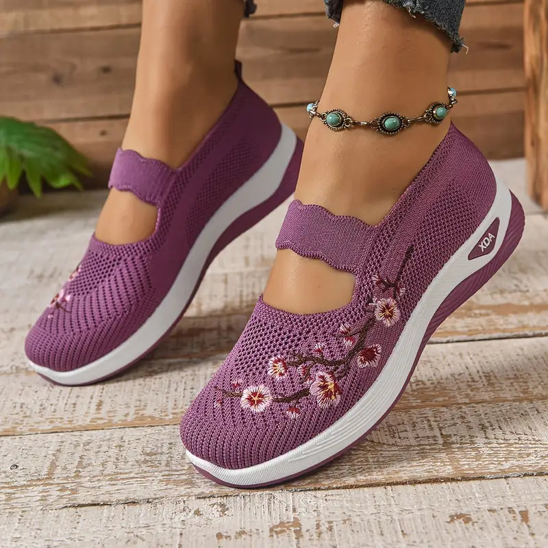 Martha™ lässige Schuhe mit Blumenmuster