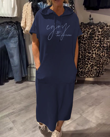 Sheeka™ – Legere Hoodie-Kleid für Damen