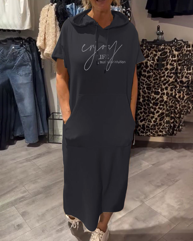 Sheeka™ – Legere Hoodie-Kleid für Damen