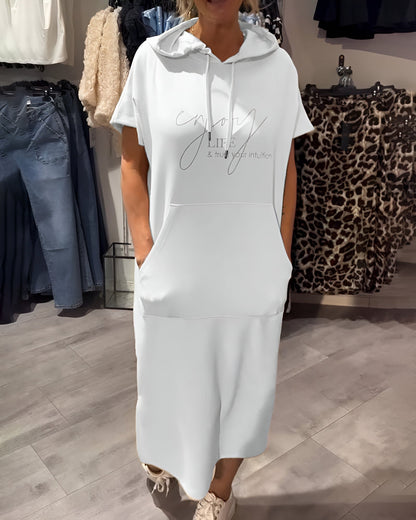 Sheeka™ – Legere Hoodie-Kleid für Damen