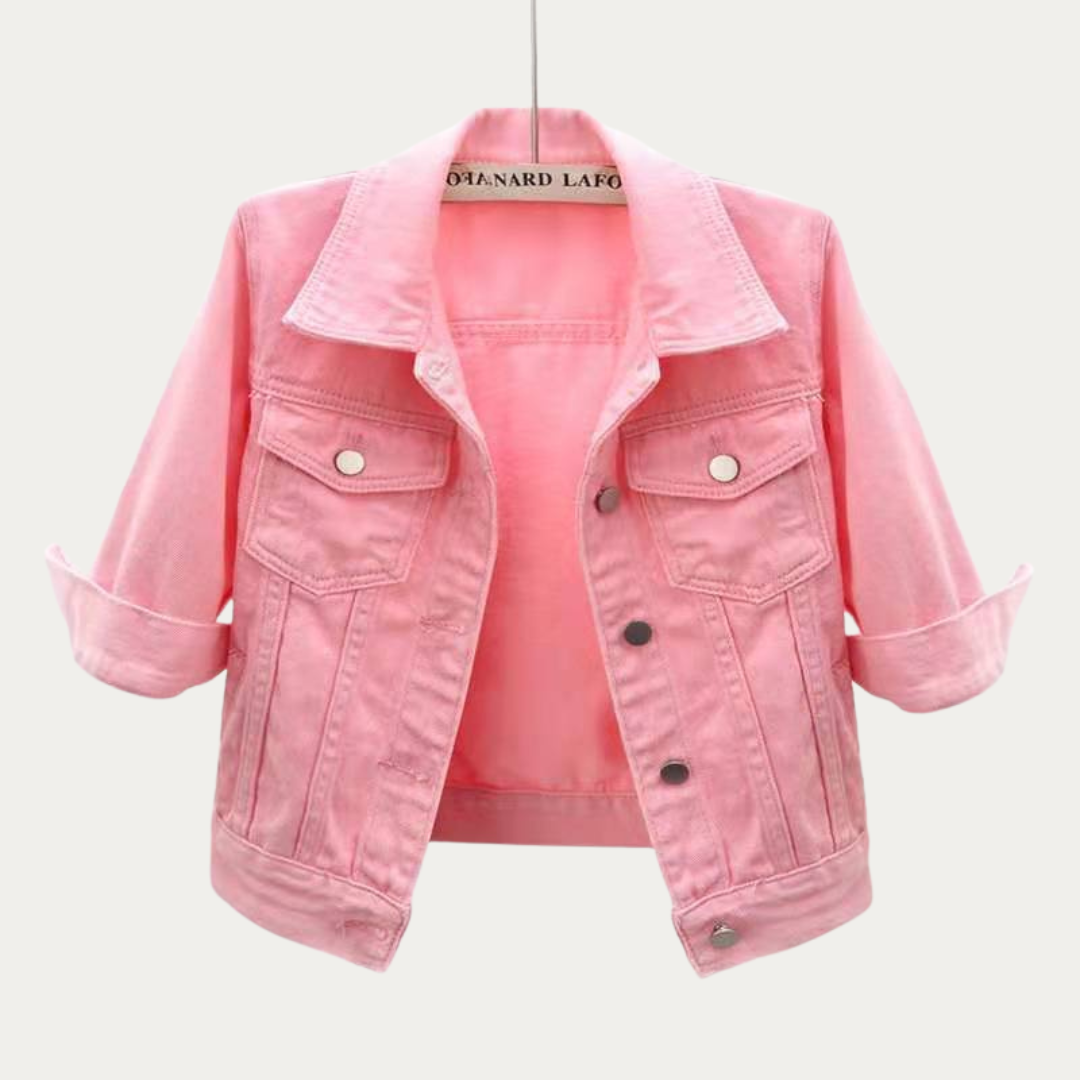 Rhea™ – Klassisk denimjakke til dame