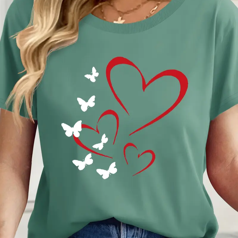 Schmetterlingsherzblüte T-Shirt | Gemeinsam gegen Diabetes