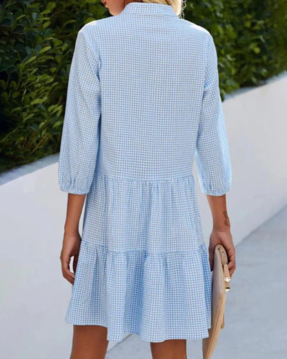 Johanne™ – Minikleid mit V-Ausschnitt