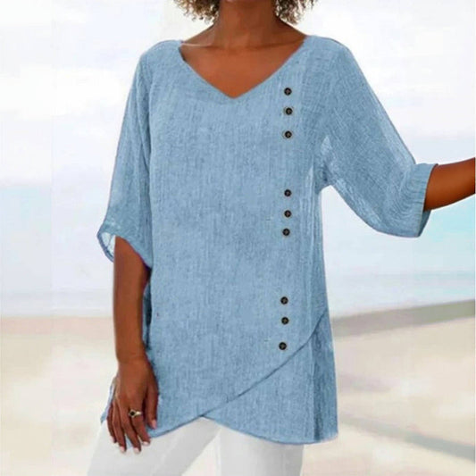 Liana™ - Sommer-Top mit Knopf