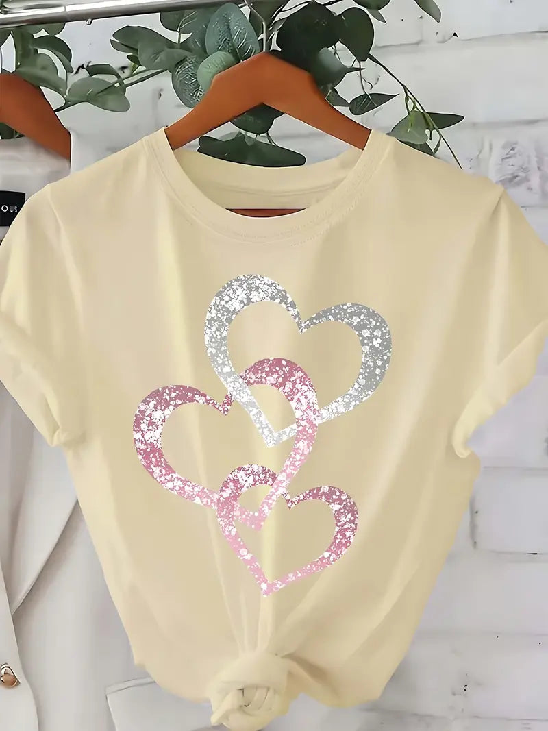 Funkelndes Herz T-Shirt | Gemeinsam gegen Diabetes