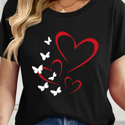 Schmetterlingsherzblüte T-Shirt | Gemeinsam gegen Diabetes