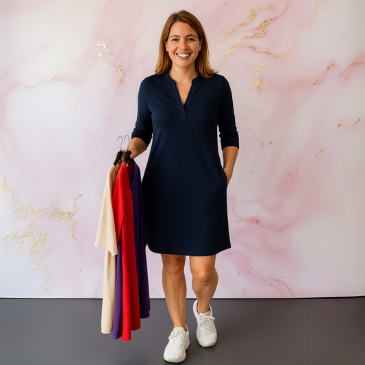 Honey™ - Kleid mit V-Ausschnitt für Frauen
