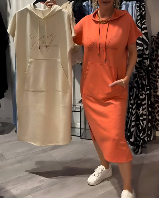 Sheeka™ – Legere Hoodie-Kleid für Damen