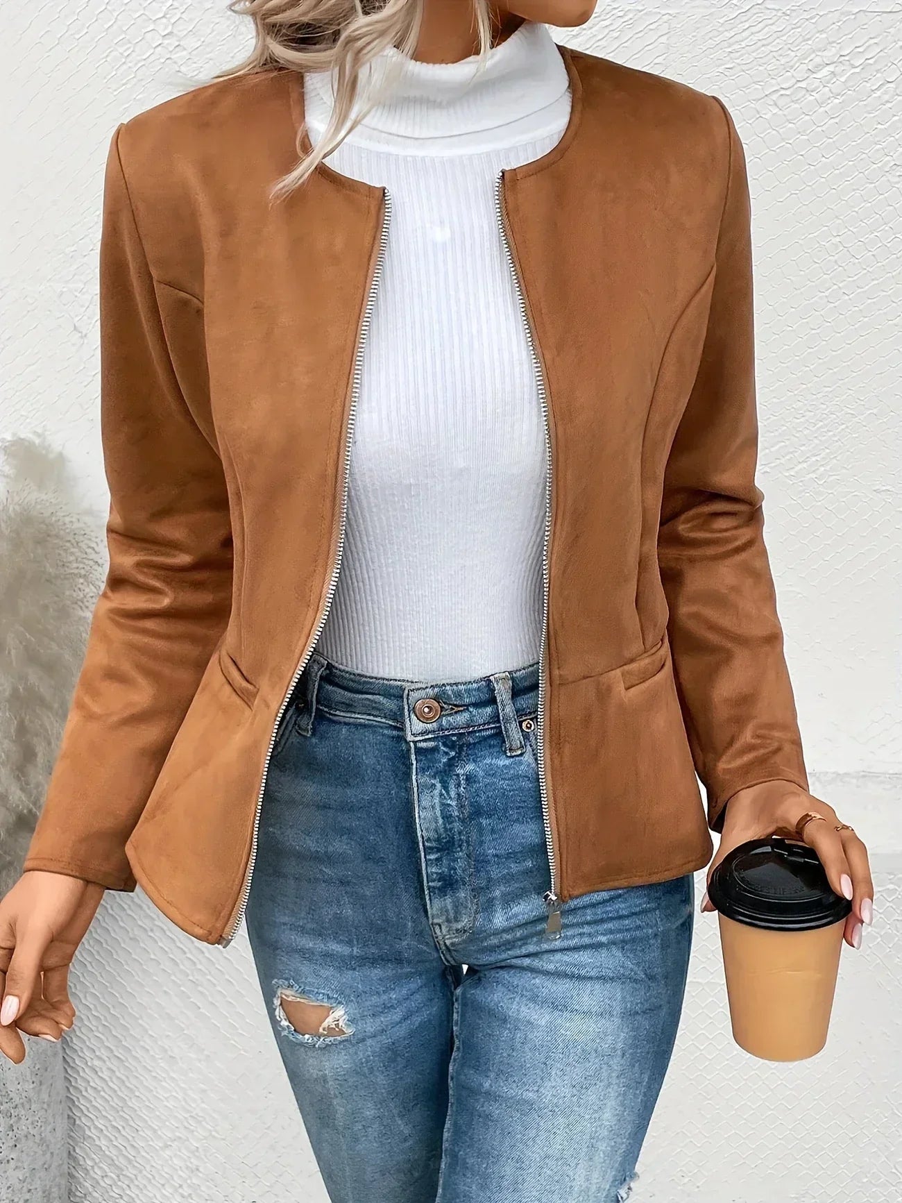 Isa™ – Stylische Reißverschlussjacke