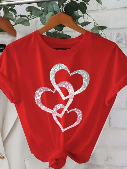 Funkelndes Herz T-Shirt | Gemeinsam gegen Diabetes