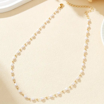 Goldene Perlenkette | Gemeinsam gegen Brustkrebs