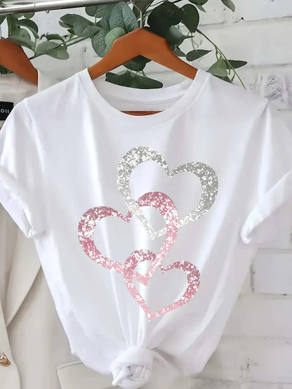Funkelndes Herz T-Shirt | Gemeinsam gegen Diabetes