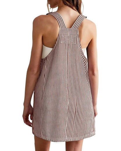 Lily™ - Gestreiftes Trägerkleid