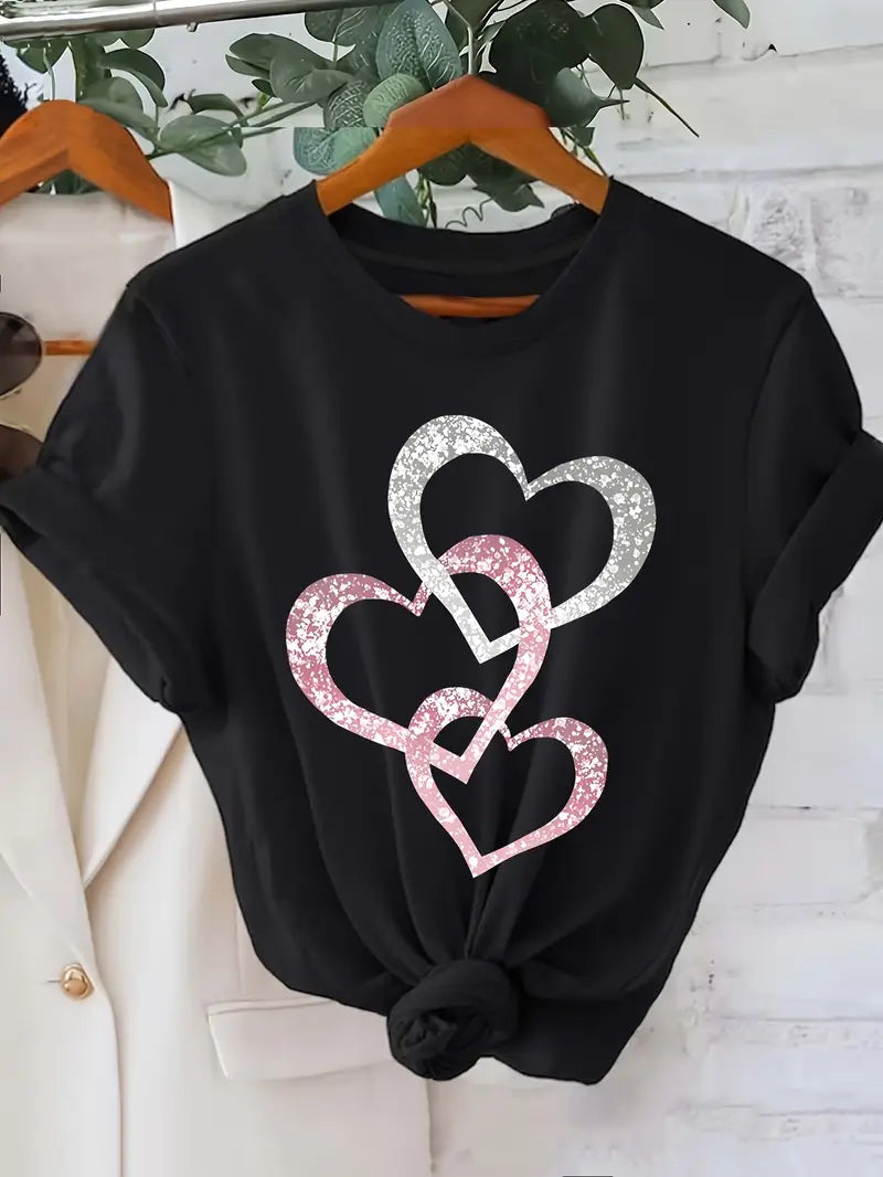 Funkelndes Herz T-Shirt | Gemeinsam gegen Diabetes