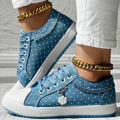 Lara™ – Damen-Sneaker aus Mesh mit Blumenmuster für die Freizeit