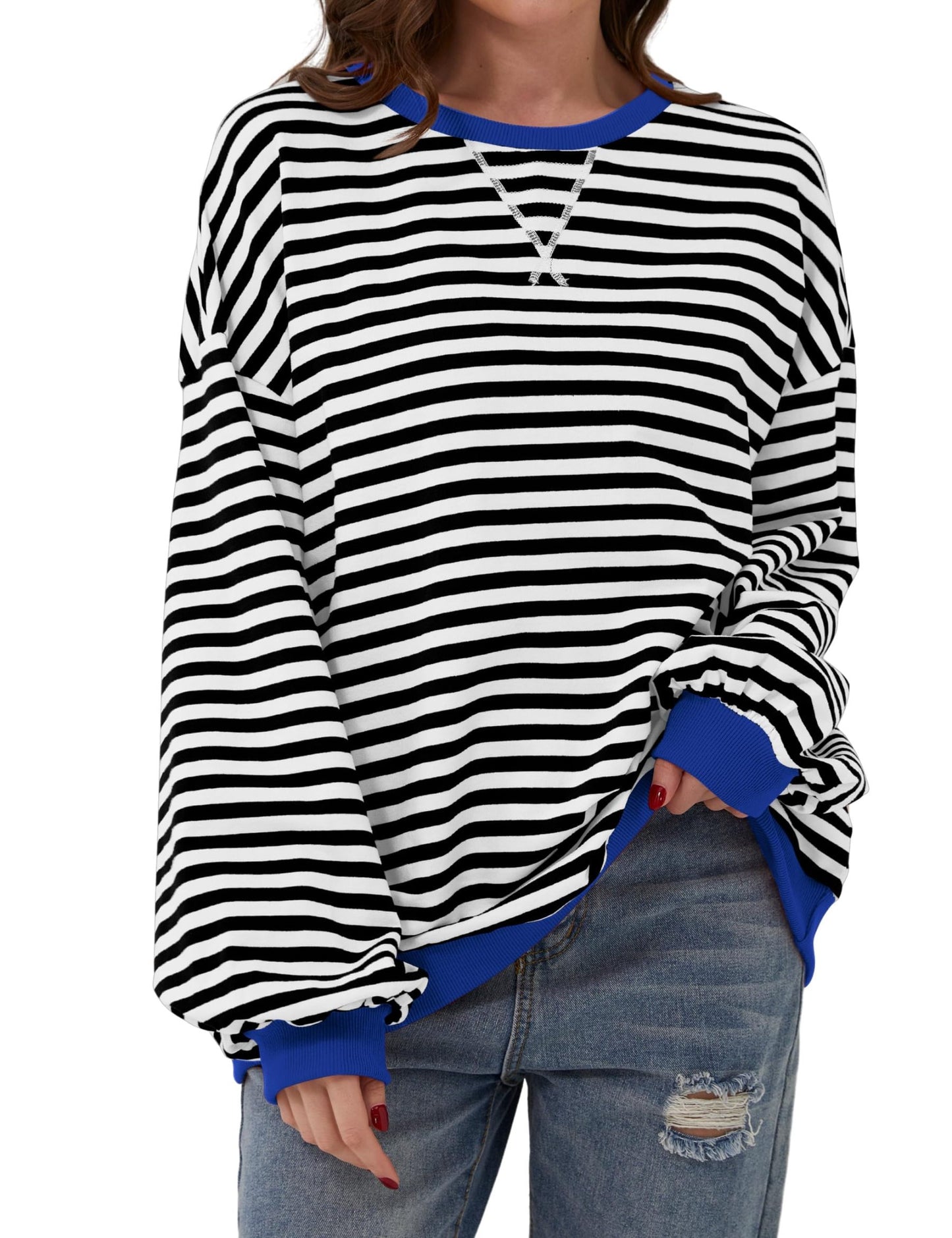 Zara™ - Gestreiftes Sweatshirt